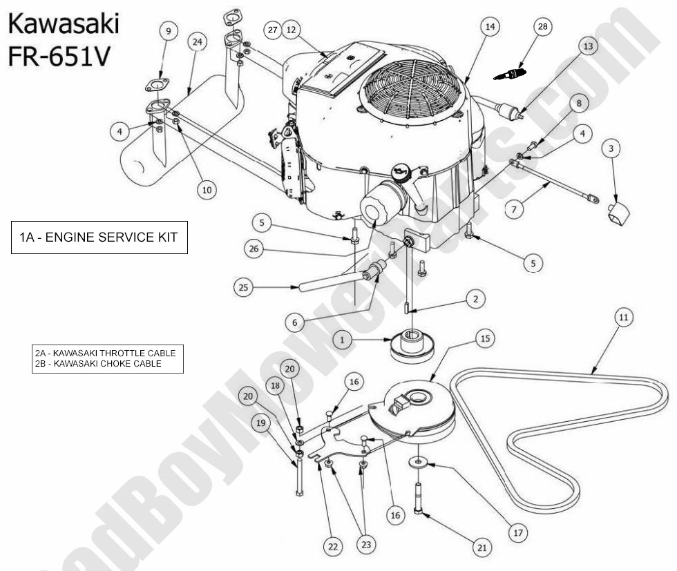 2014 MZ Magnum - Engine - Kawasaki FR651
